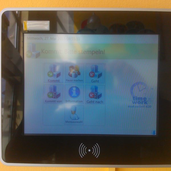 RFID touch screen terminal